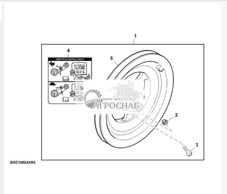 Viscous Fan Drive, Slow Cleaning Shoe, Corn, Attachment 